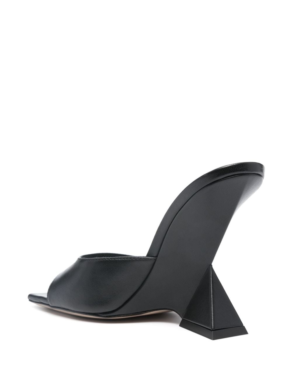 Cheope 105mm leather mules - 3