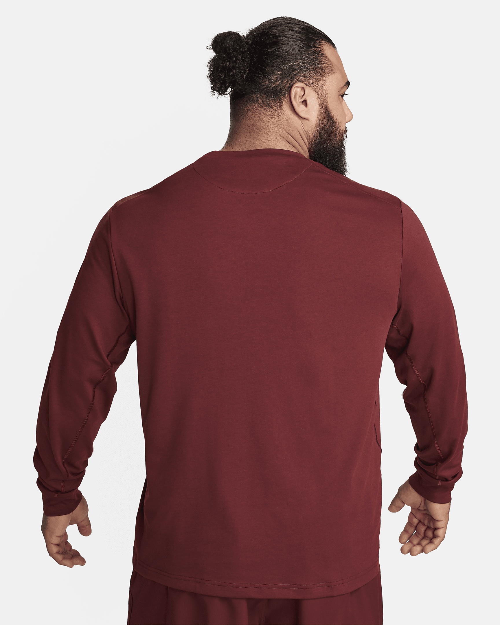 Nike Primary Men's Dri-FIT Long-Sleeve Versatile Top - 8