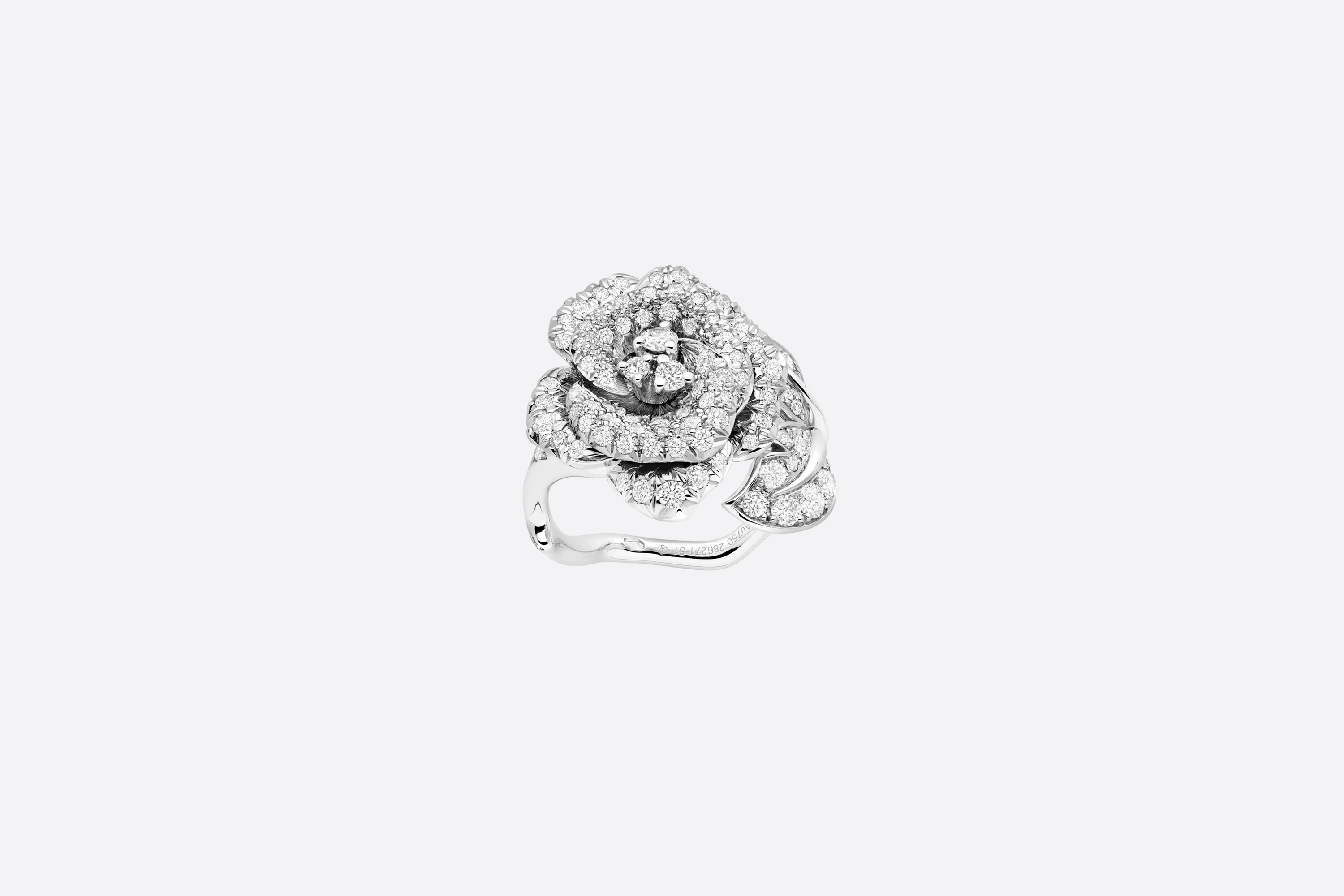 Medium Rose Dior Bagatelle Ring - 1