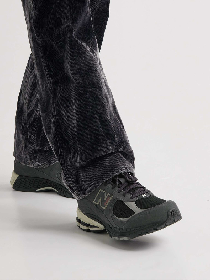 New Balance 2002R Leather-Trimmed Suede and Mesh Sneakers outlook