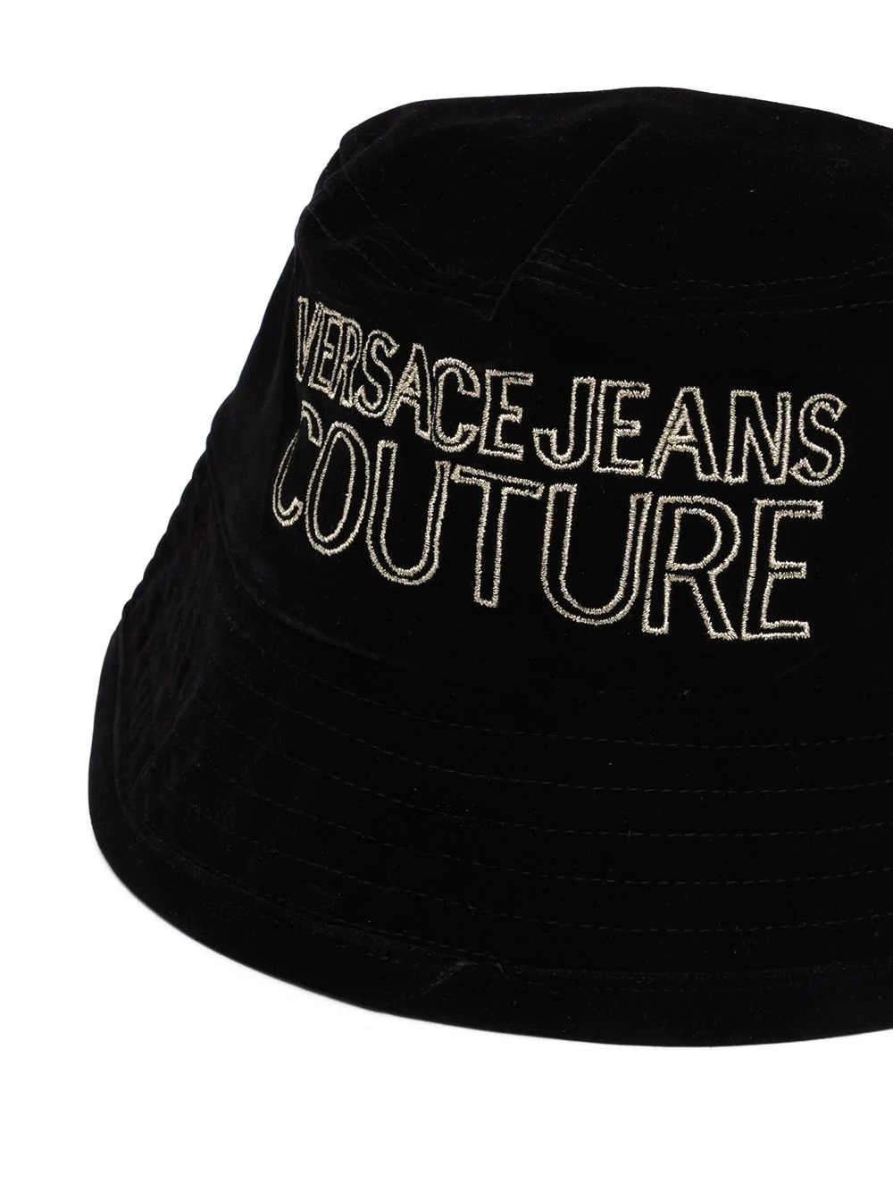 embroidered-logo bucket hat - 2