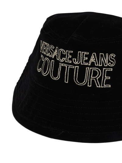 VERSACE JEANS COUTURE embroidered-logo bucket hat outlook