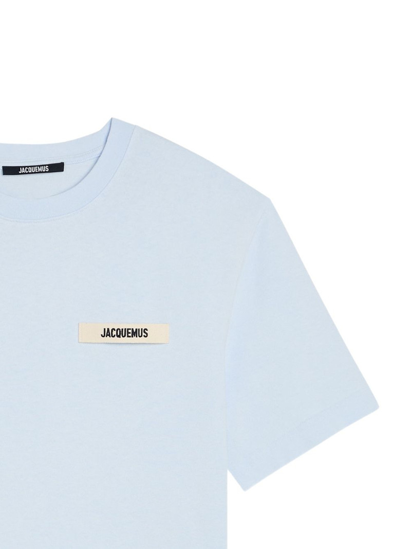 JACQUEMUS logo-patch T-shirt outlook