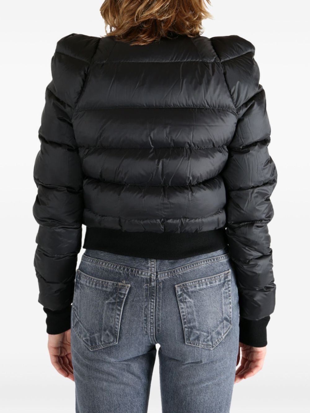puffed quilted jacket - 5