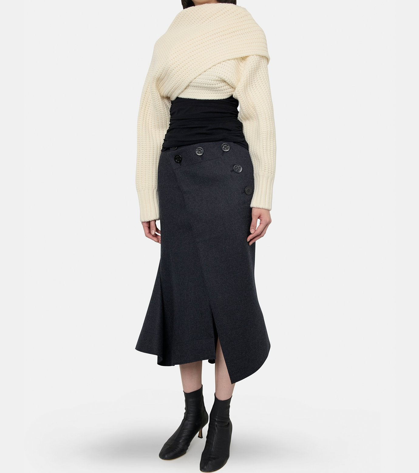 Wool Knit Pullover - 4