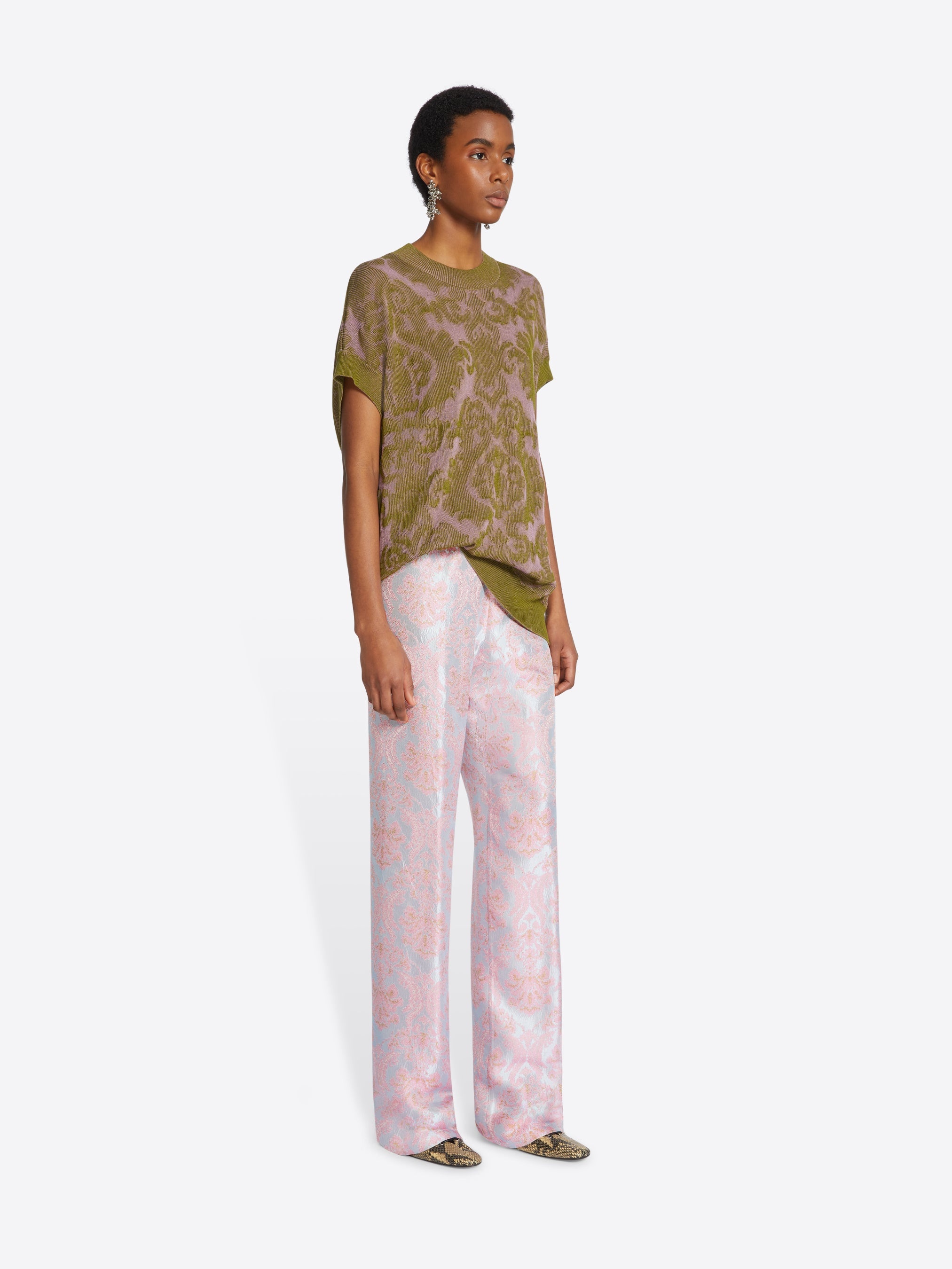 JACQUARD PANTS - 3