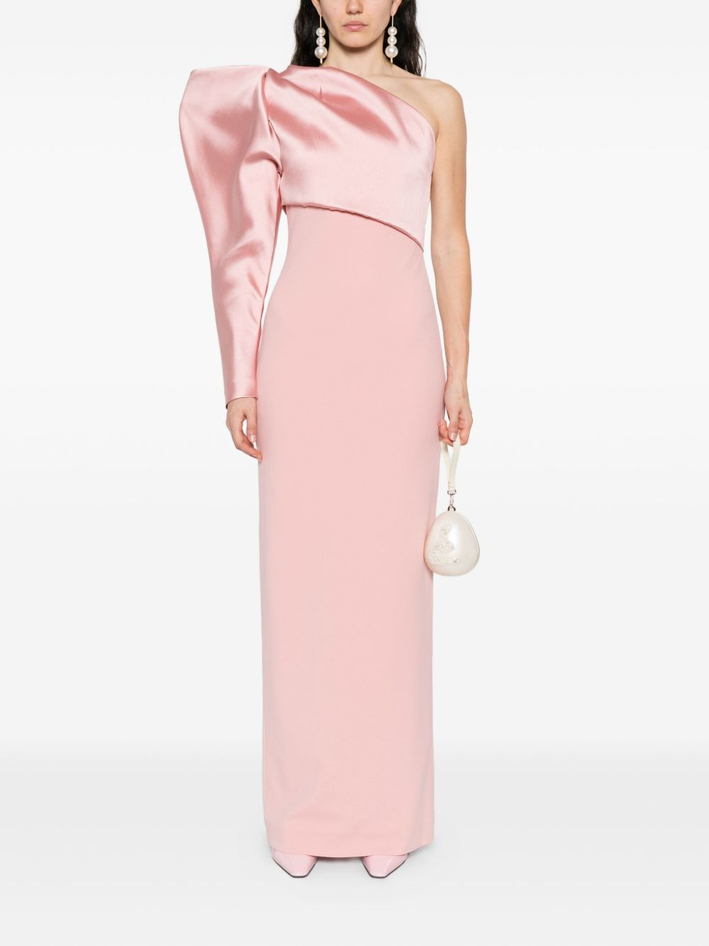 Tally panel-sleeve maxi dress - 2
