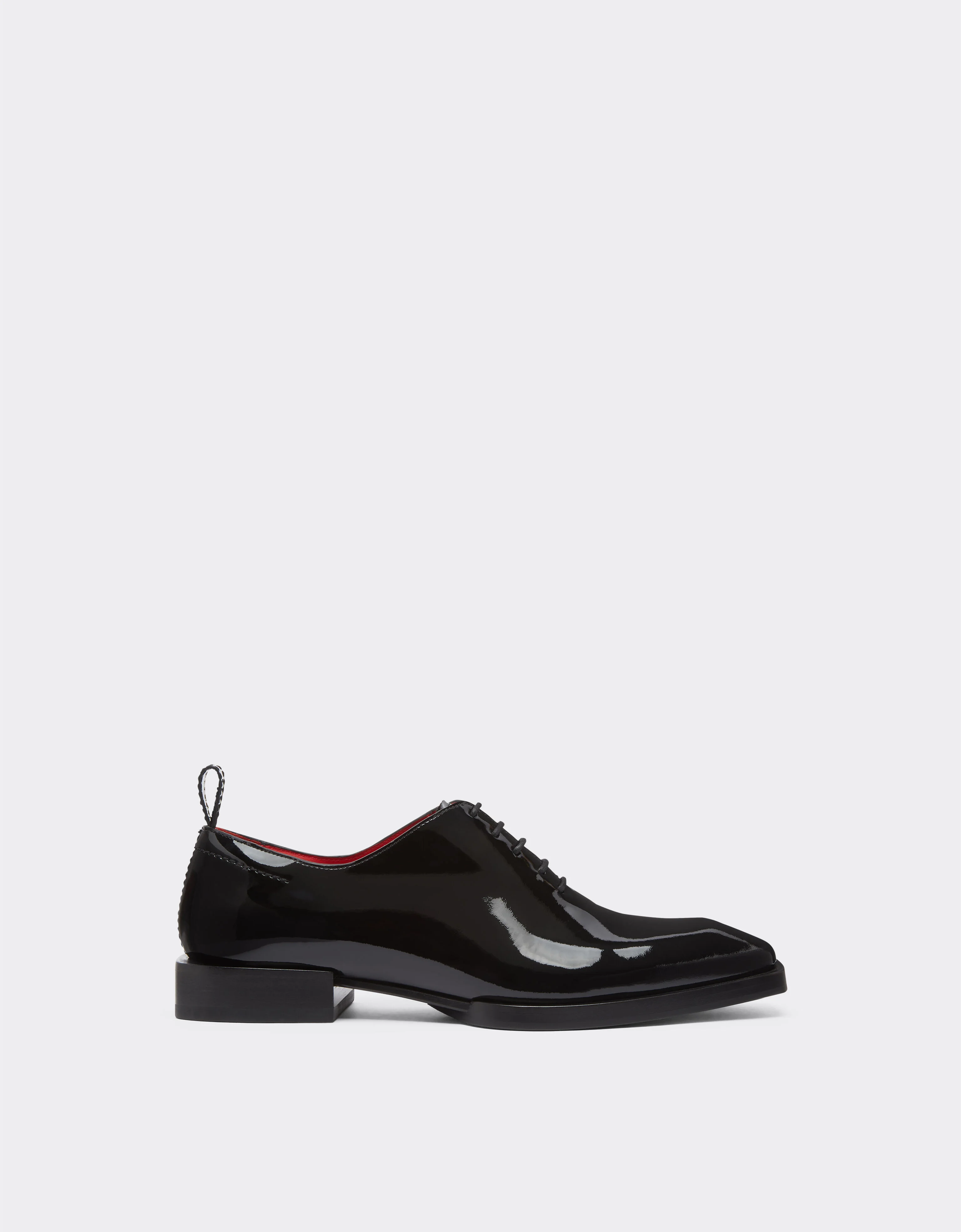 Oxford shoe in coated leather - 1