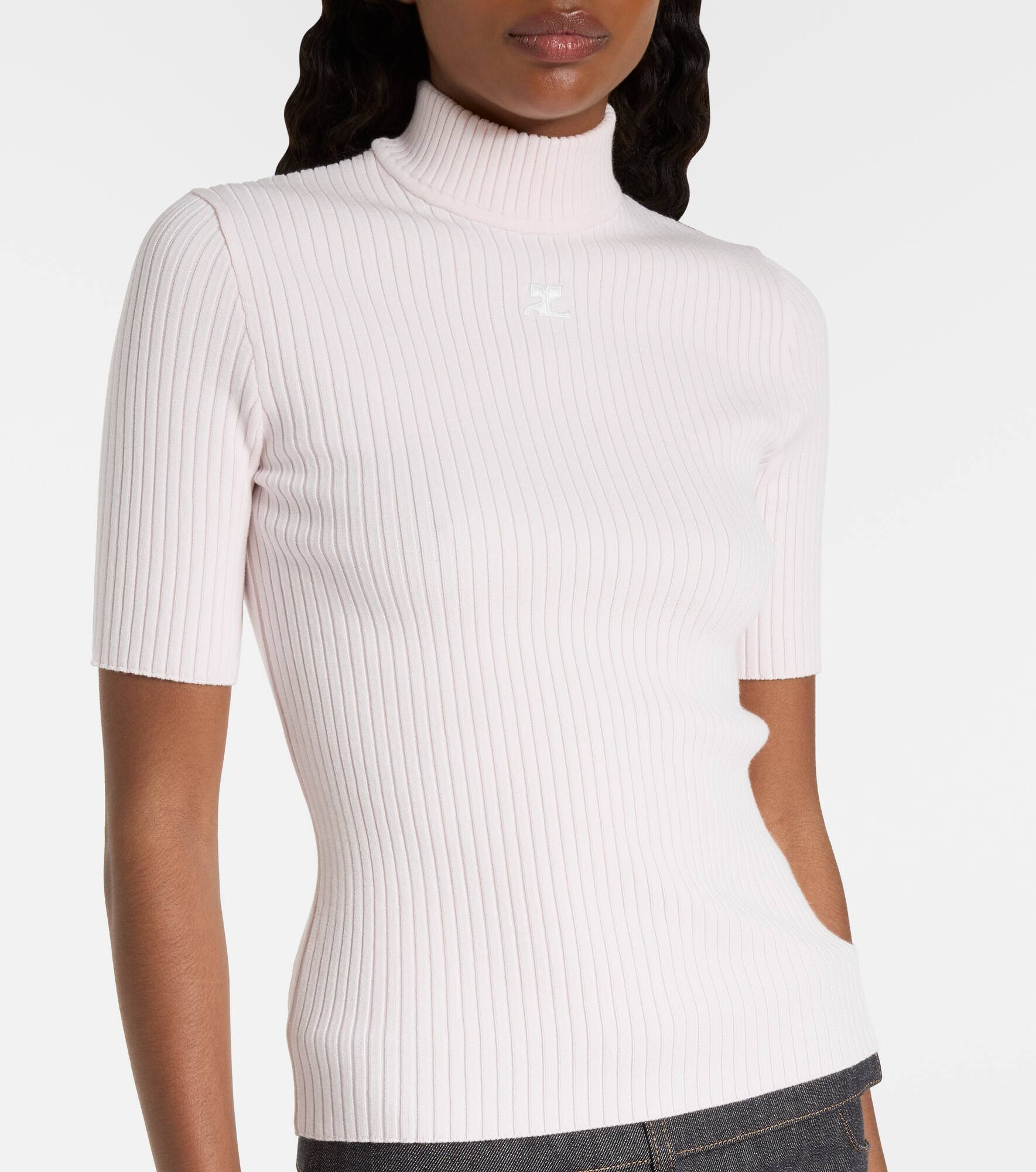 Reedition ribbed-knit top - 5