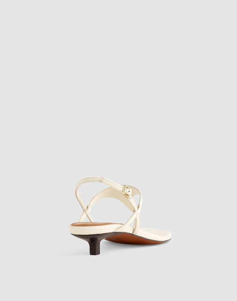 The Chiara Kitten Heel Slingback Sandal 3