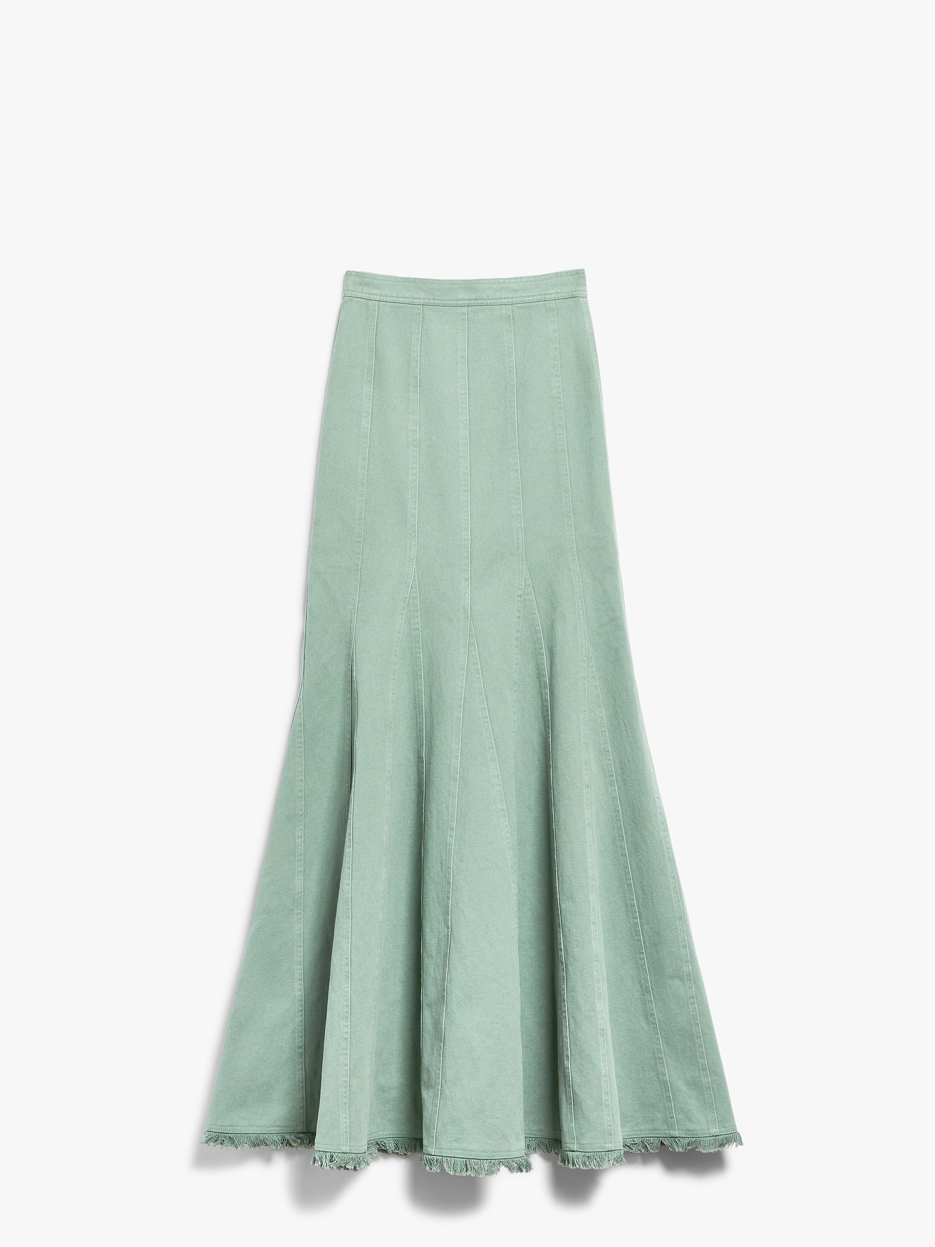 TRUDY Washed cotton drill skirt - 1