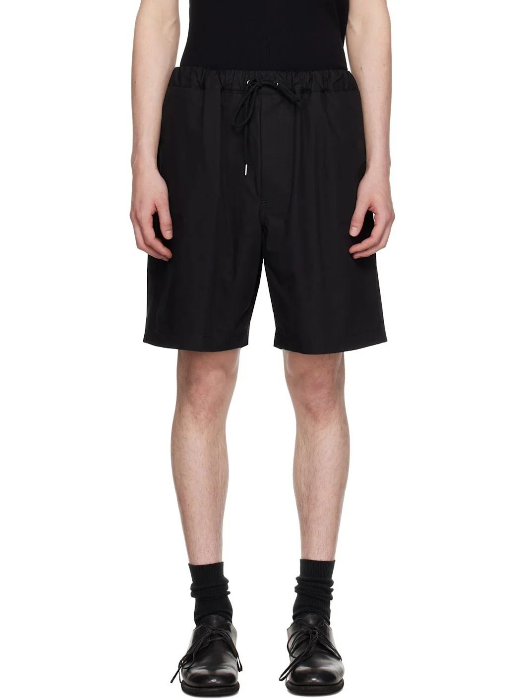 Black Easy Shorts - 1