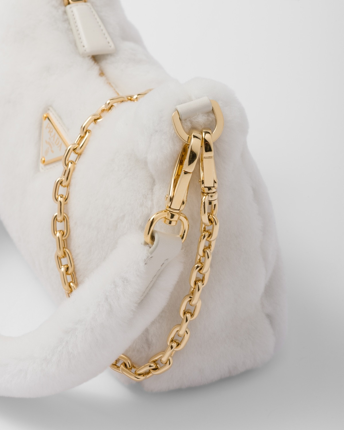 Shearling mini-bag - 7