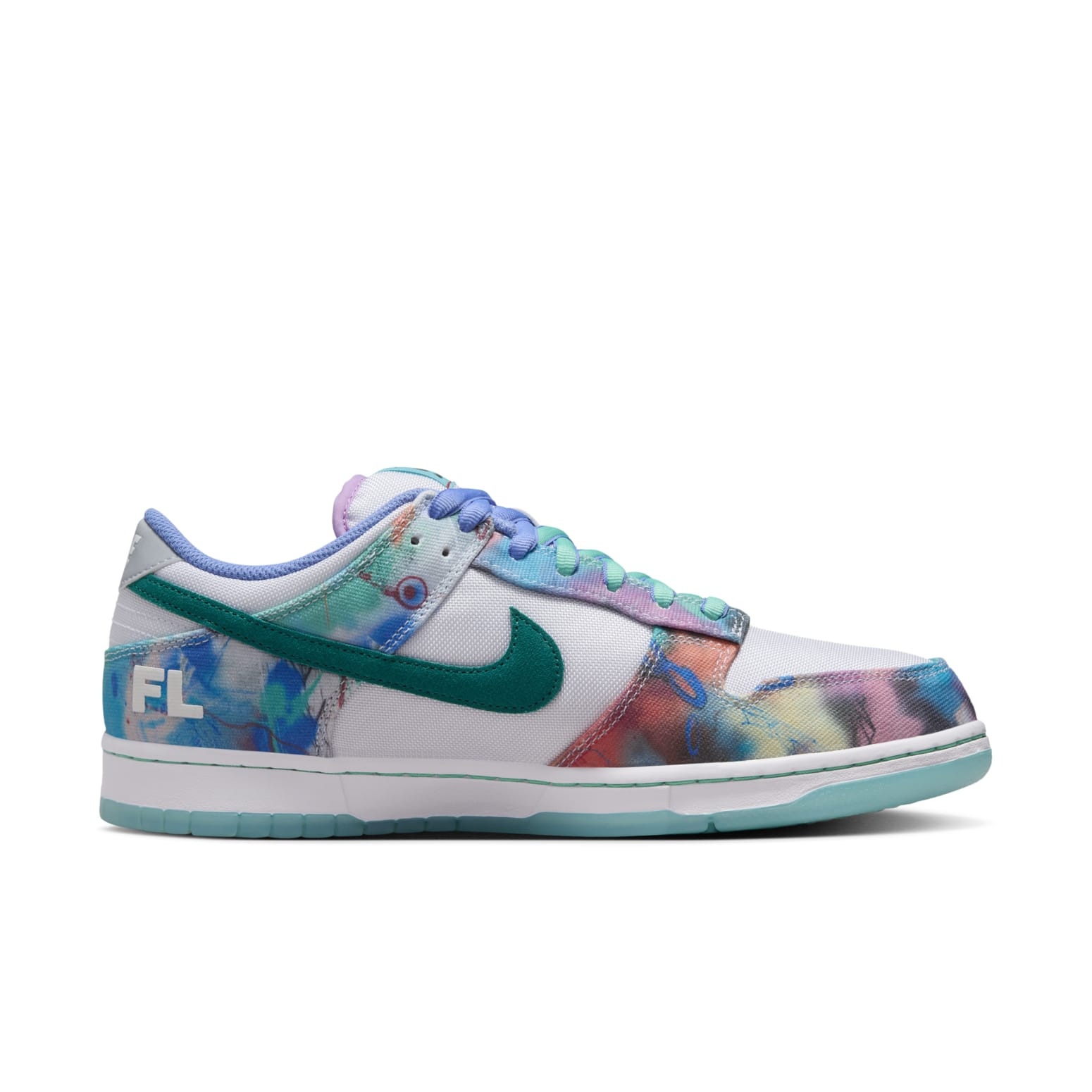 Nike x Futura Laboratories SB Dunk Low 'Bleached Aqua' HF6061-400 - 2