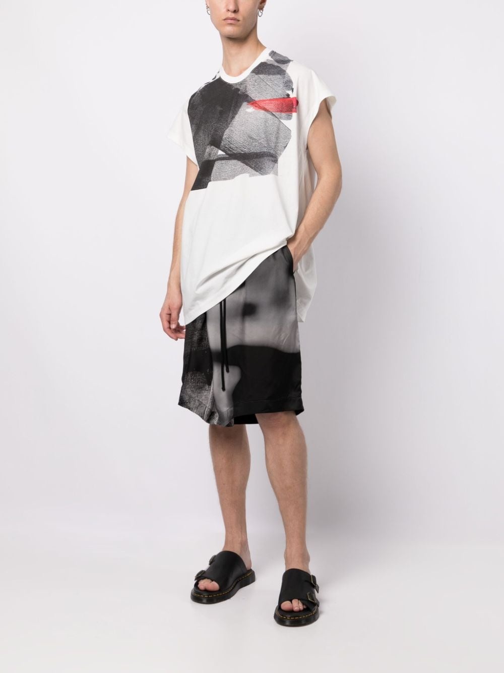 graphic-print cotton T-shirt - 2