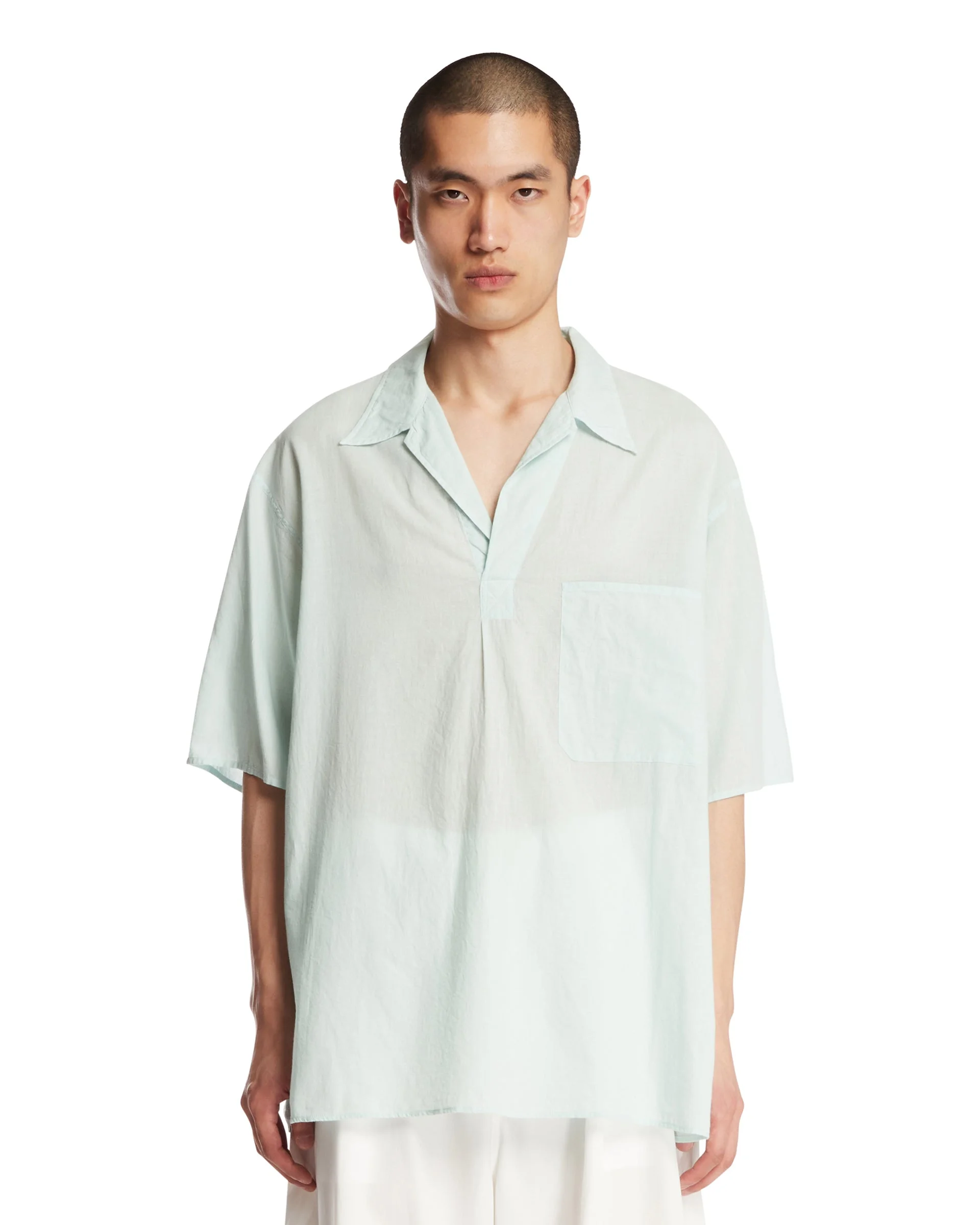 Green Short Sleeve Shirt - 1