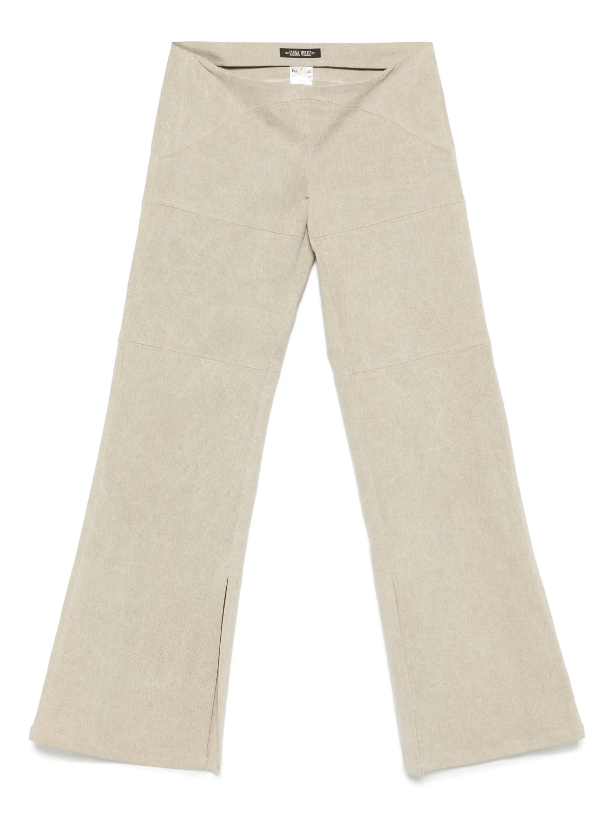 low-rise trousers - 1