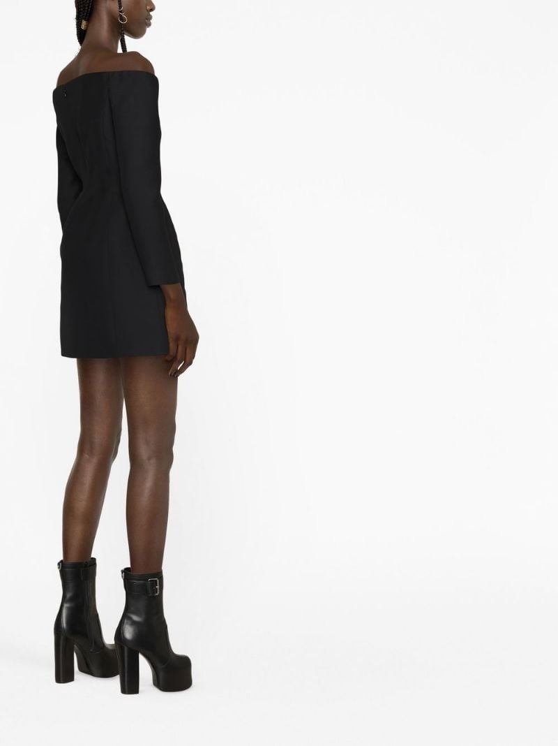 off-shoulder minidress - 5