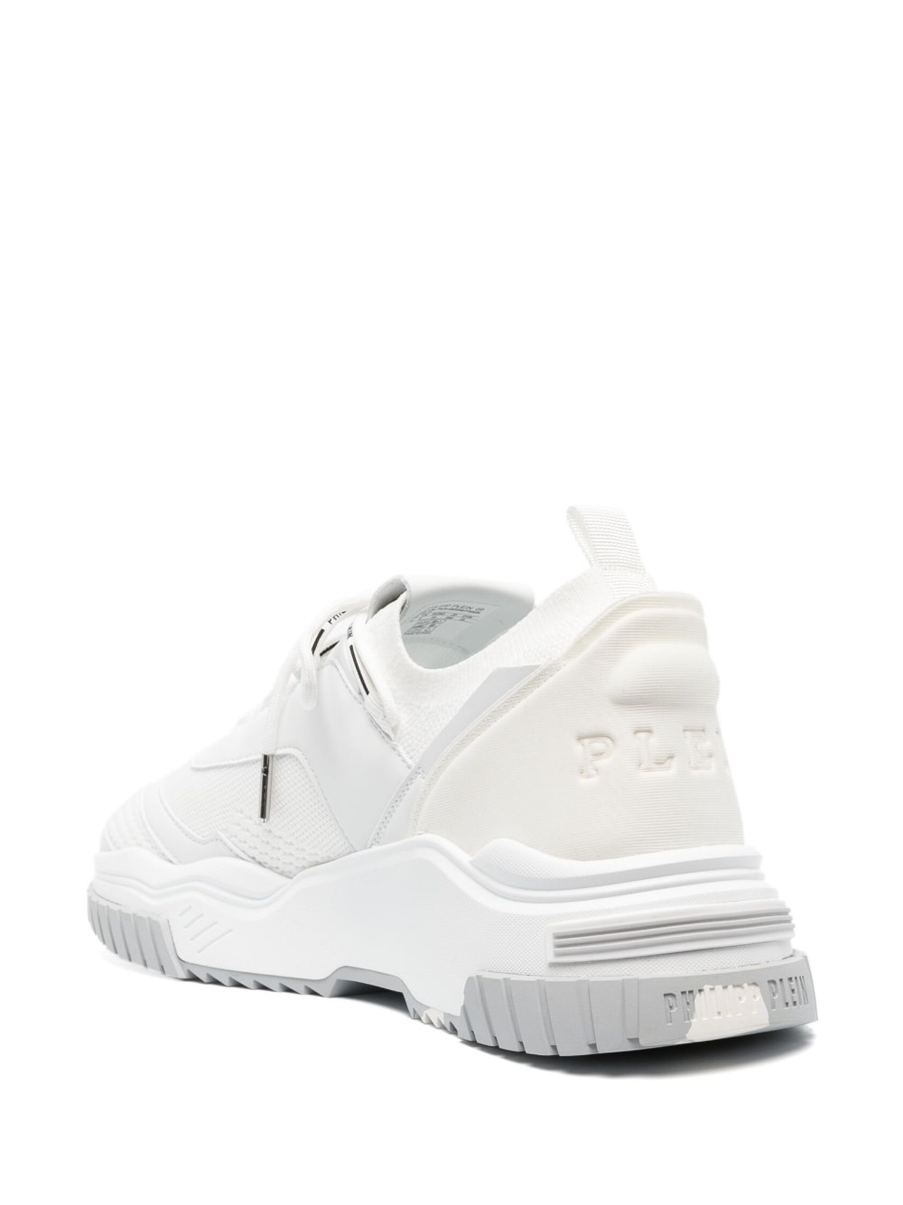 logo-patch low-top sneakers - 5