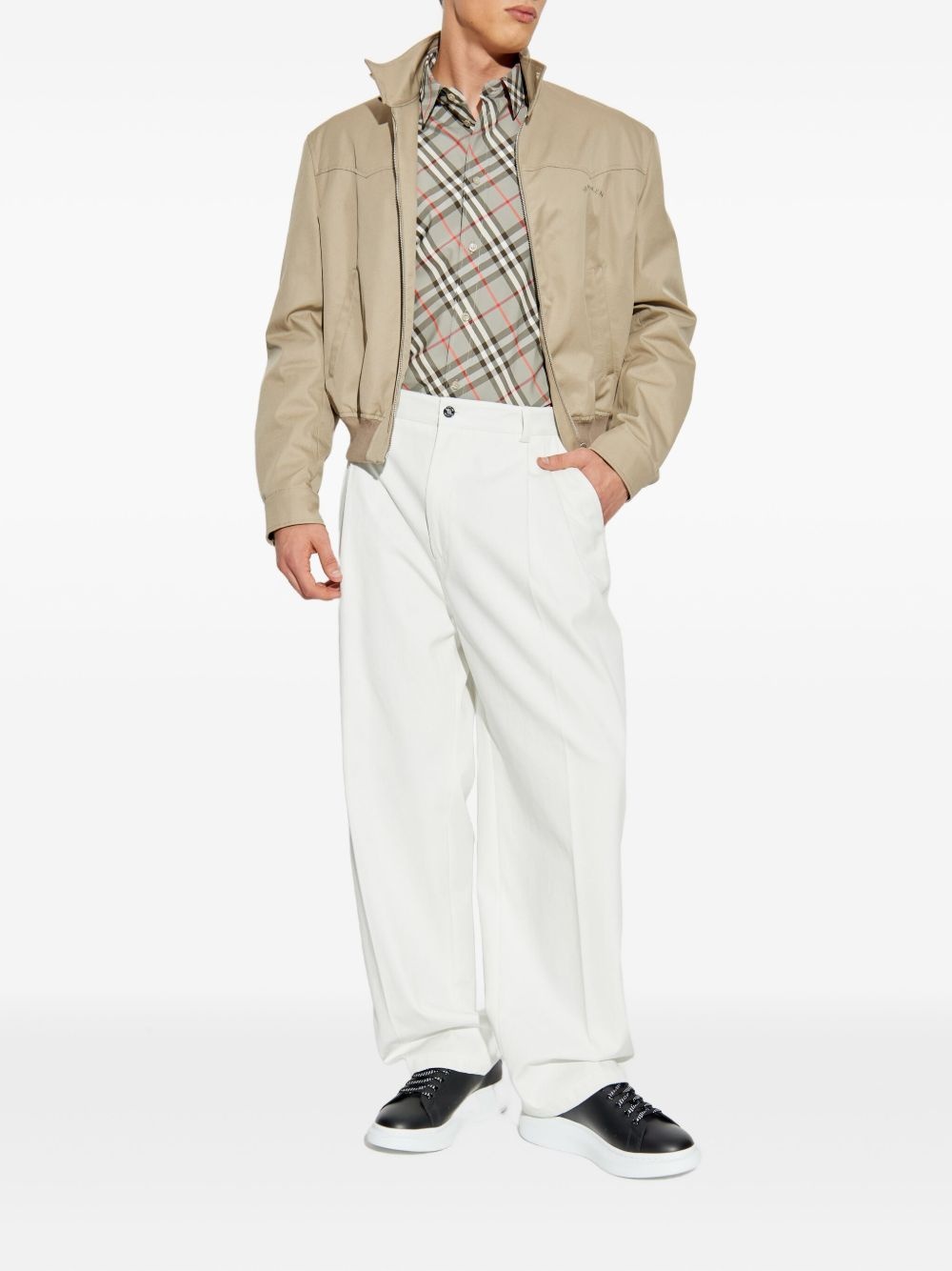 zip-up bomber jacket - 2