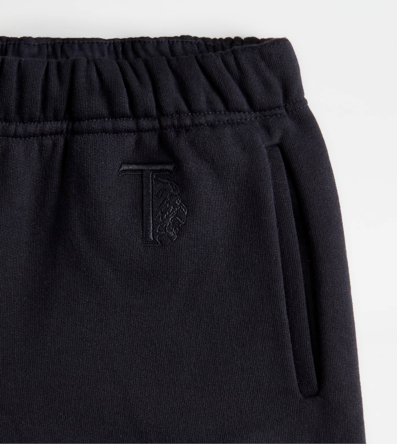 Tod's JOGGER PANTS IN FLEECE - BLUE outlook