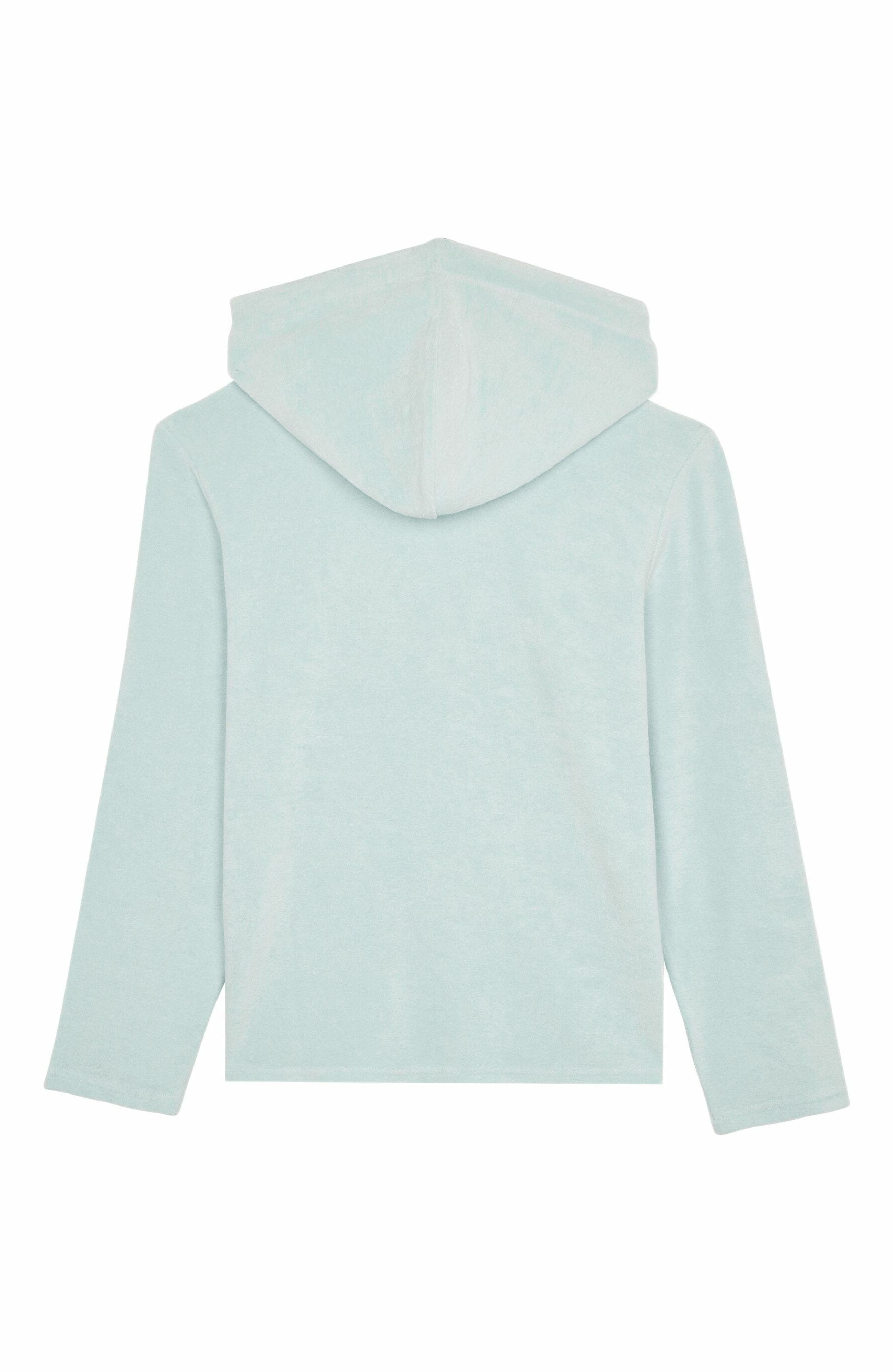 Vilebrequin Men's Terry Long Sleeve Hooded T-Shirt in Pacific at Nordstrom - 3