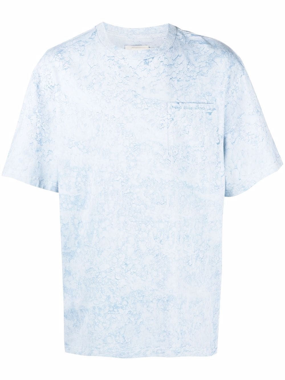 spray-effect cotton T-shirt - 1