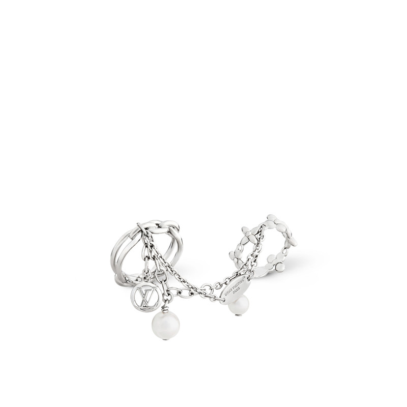 Louis Vuitton LV Mix Chains Set Of Rings outlook