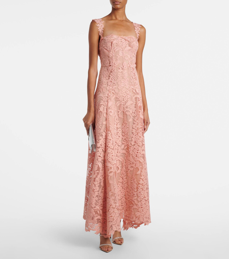 Oscar de la Renta Guipure lace cocktail dress outlook