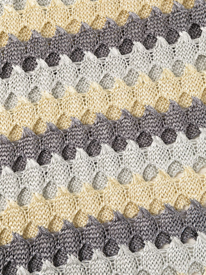 tricot-knit mini dress 3