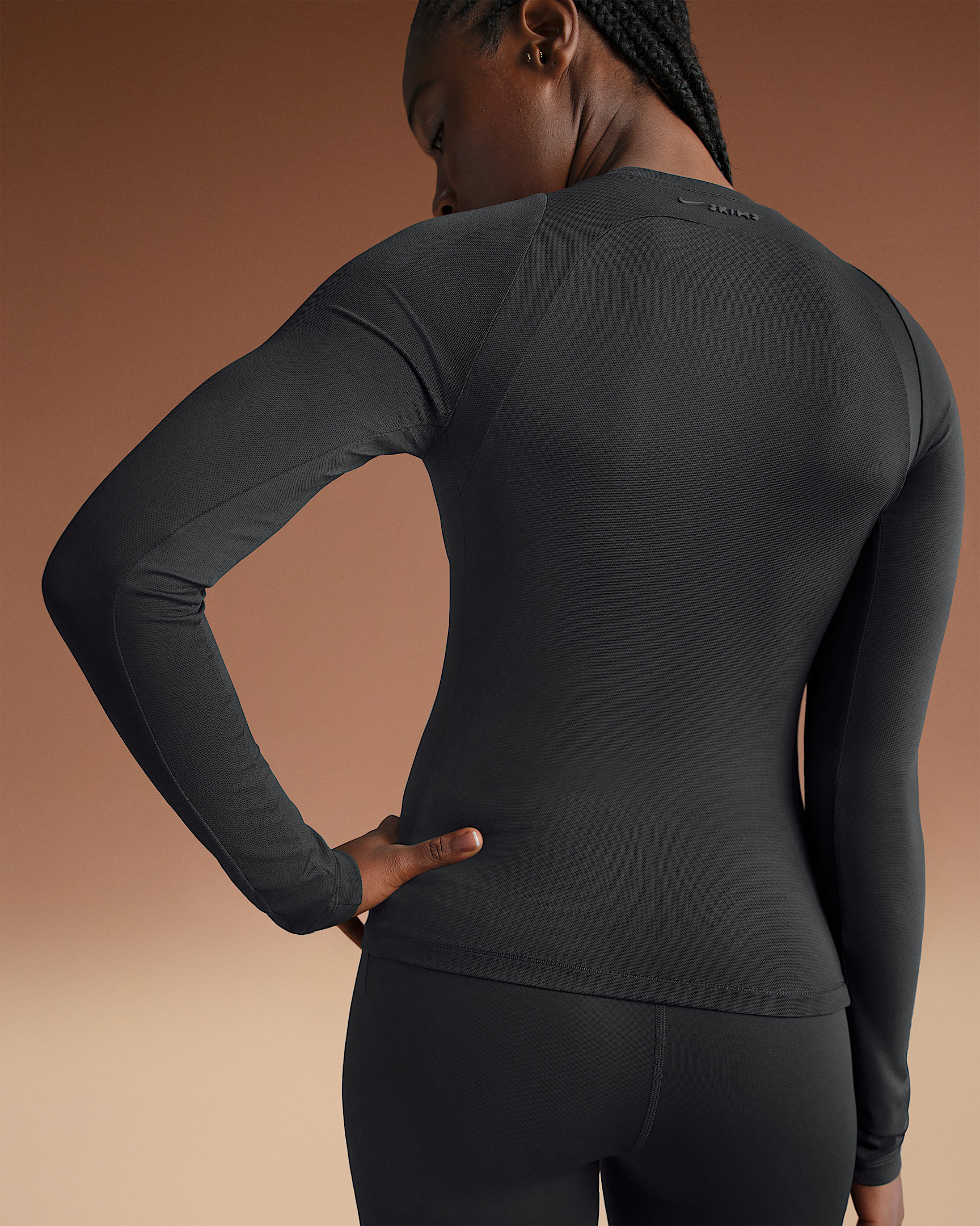 NikeSKIMS Airy Women's Long-Sleeve Crew-Neck Top - 2