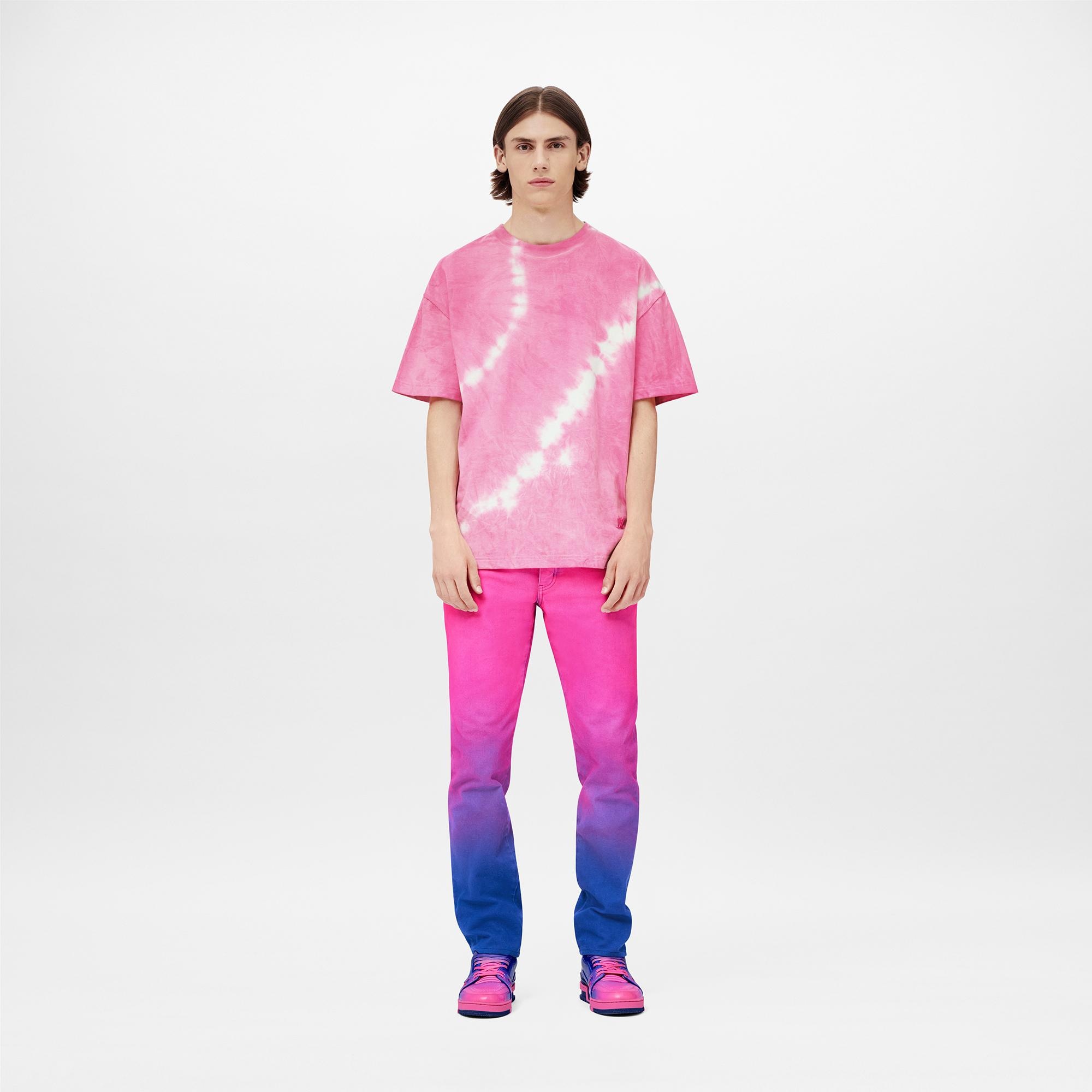 Tie&Dye T-Shirt With LV Signature - 2
