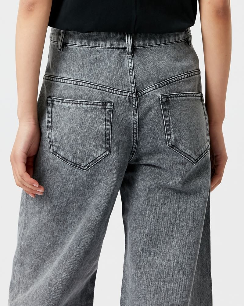 LEMONY WIDE-LEG JEANS - 5