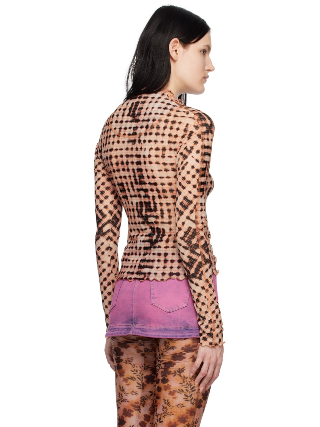 SSENSE Exclusive Pink Halcyon Blouse - 3