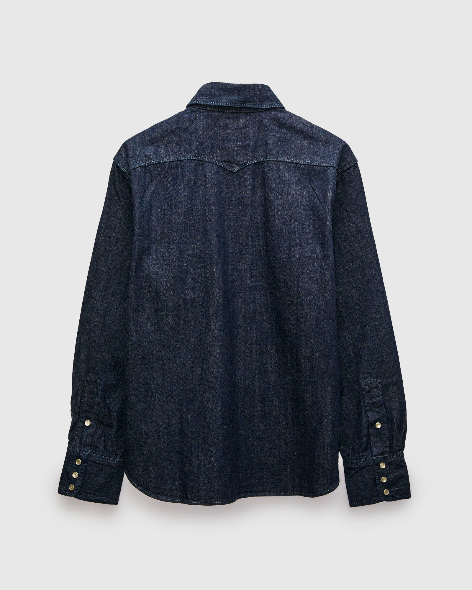 11oz Western Scout Shirt in 1900s Denim - 2