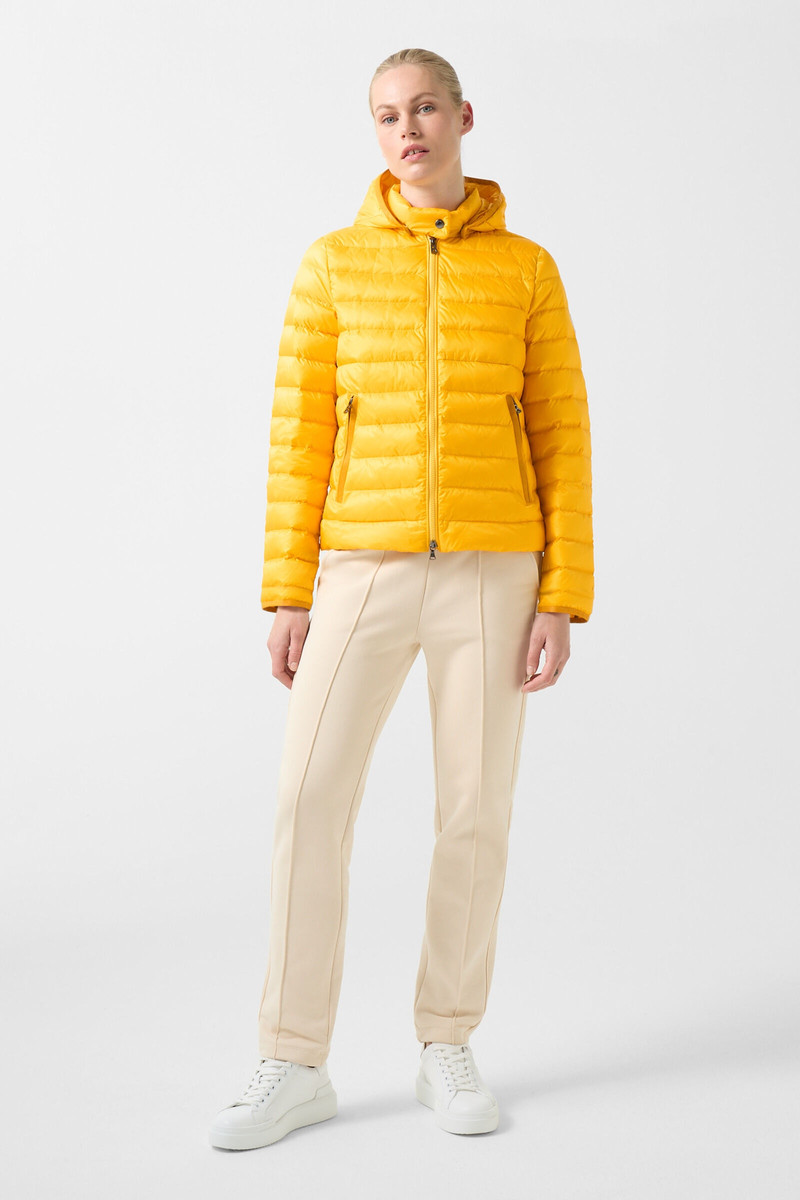 BOGNER Thelma Lightweight down jacket in Mustard yellow outlook
