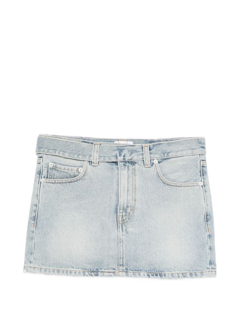 Tyra Celestial belted skirt 1