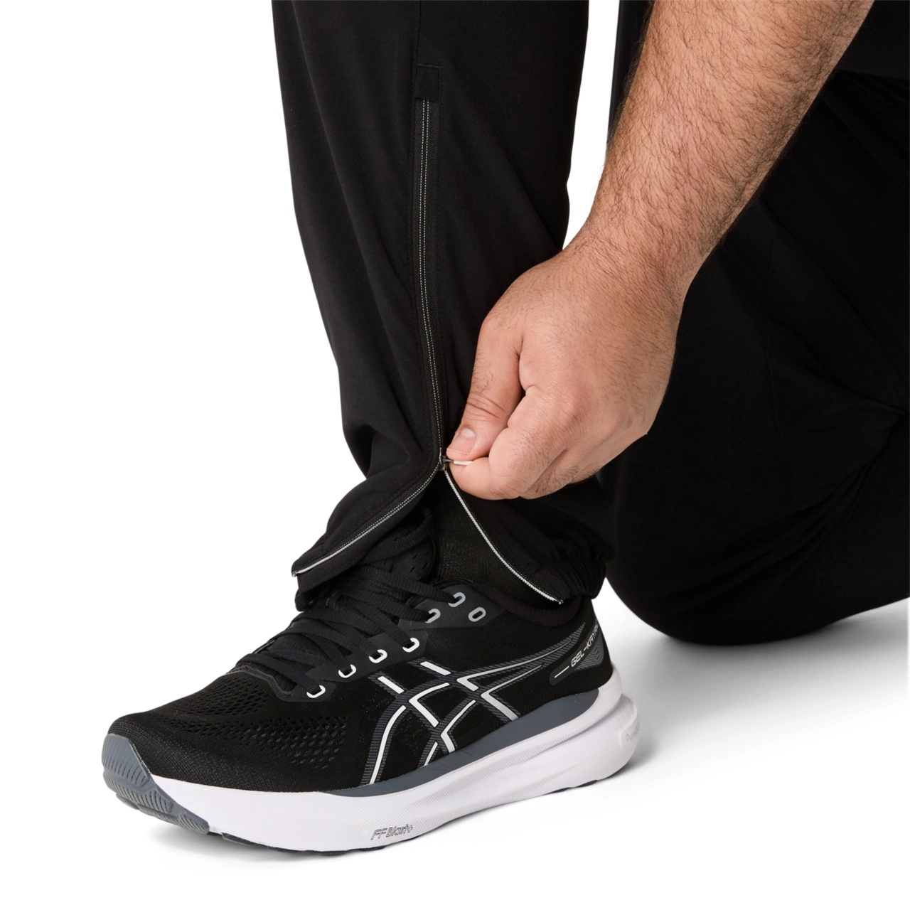 ASICS SILVER WOVEN PANT - 6