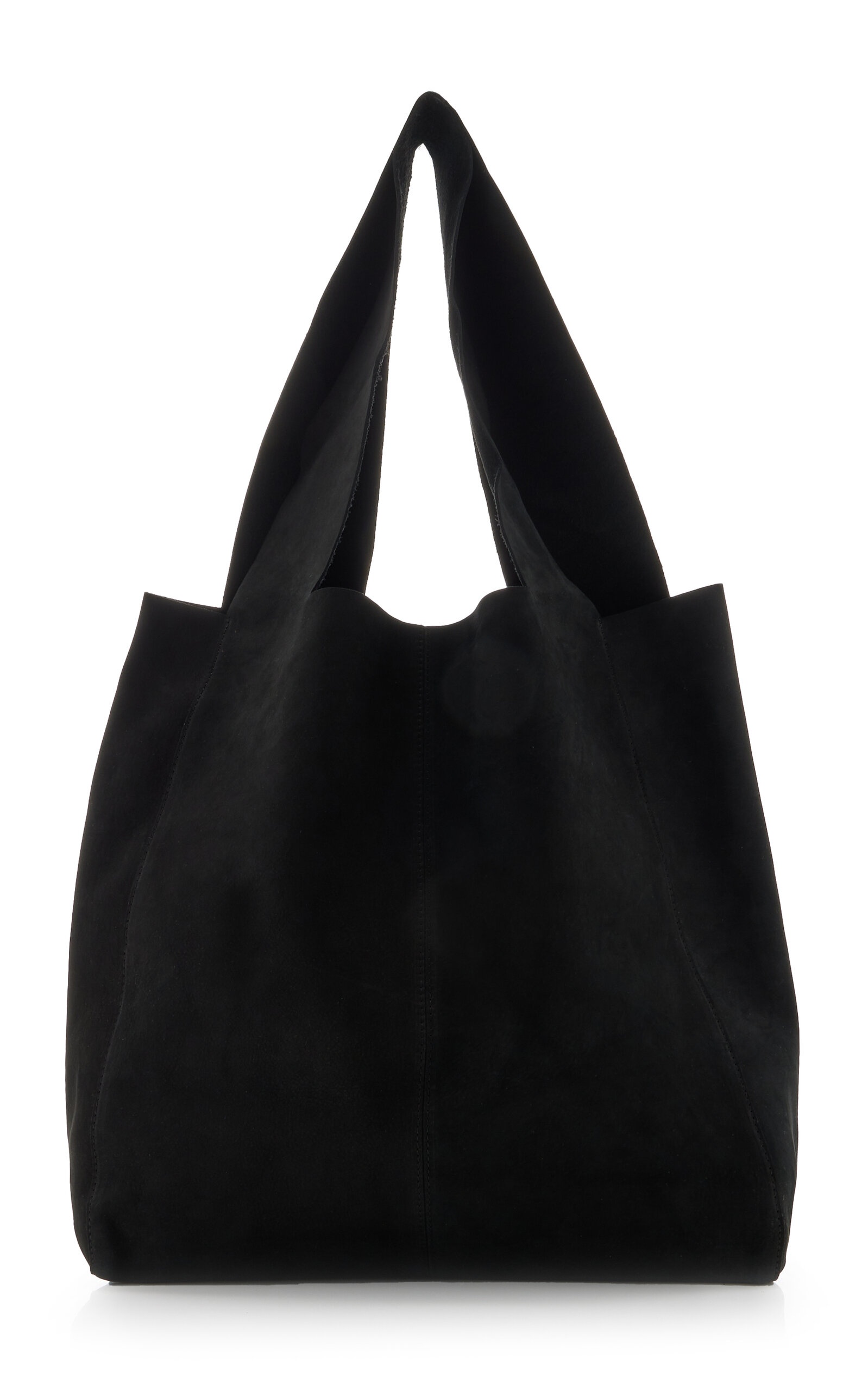 high class tote bag／suede black KASSL_EDITIONS_FW24_TOTE_BAG_S