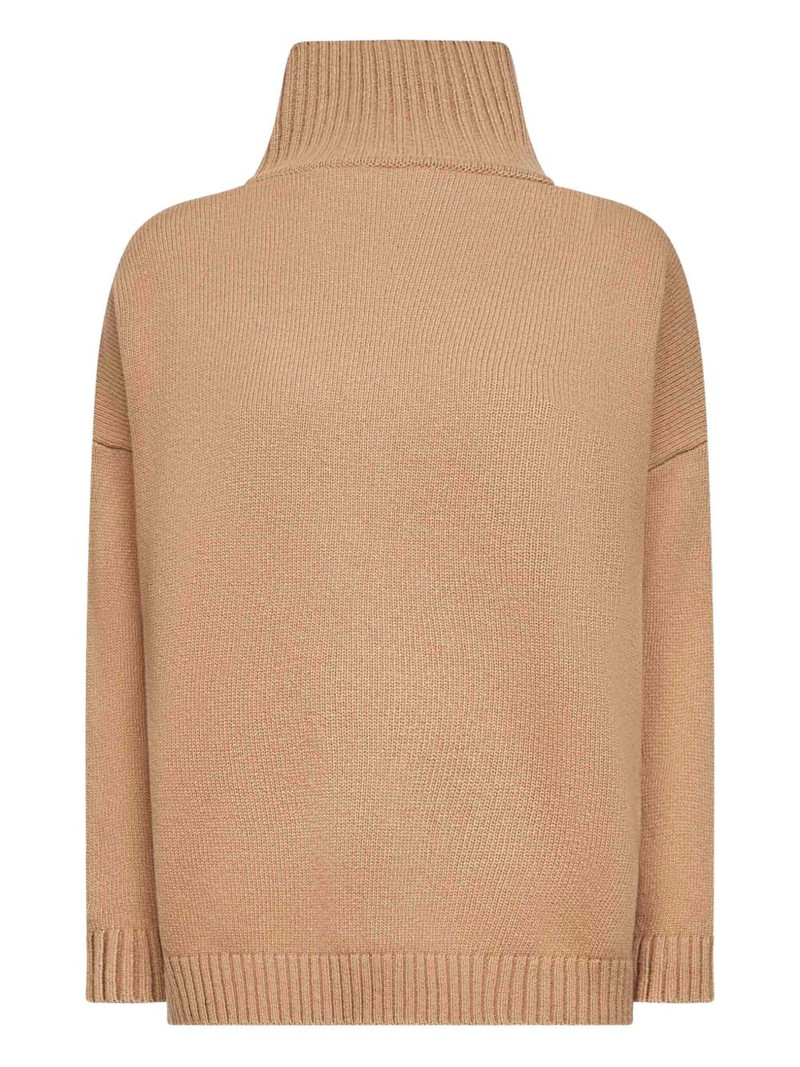 WEEKEND Max Mara ribbed turtleneck sweater outlook