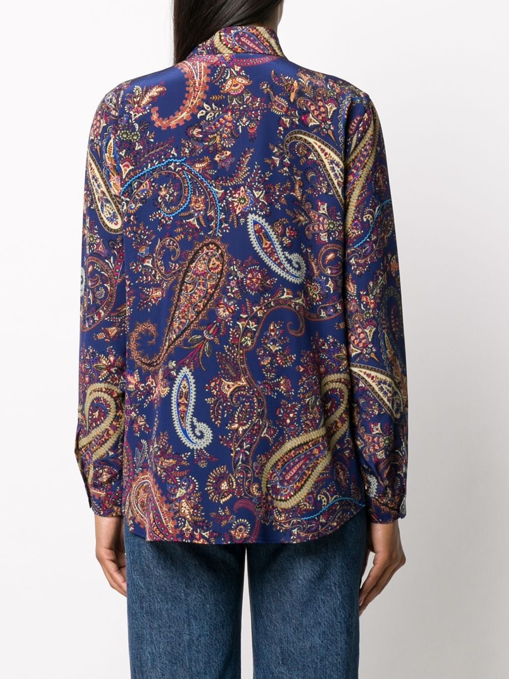 paisley print shirt  - 4