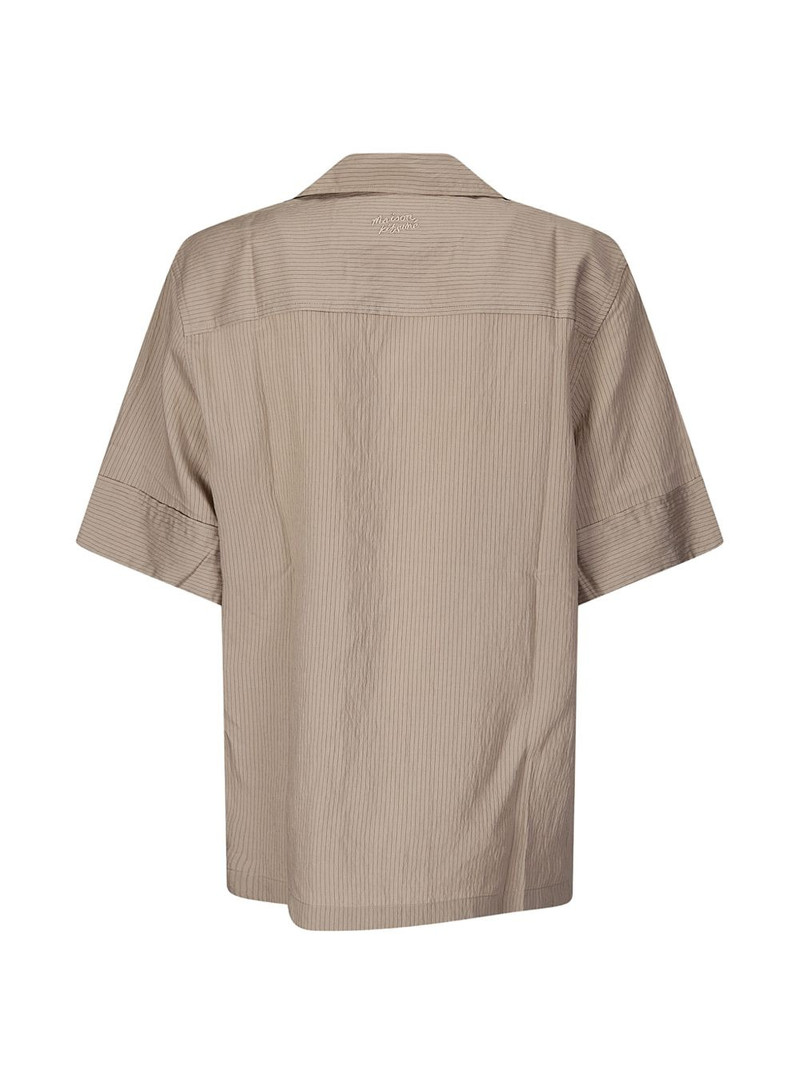 Maison Kitsuné striped resort shirt outlook