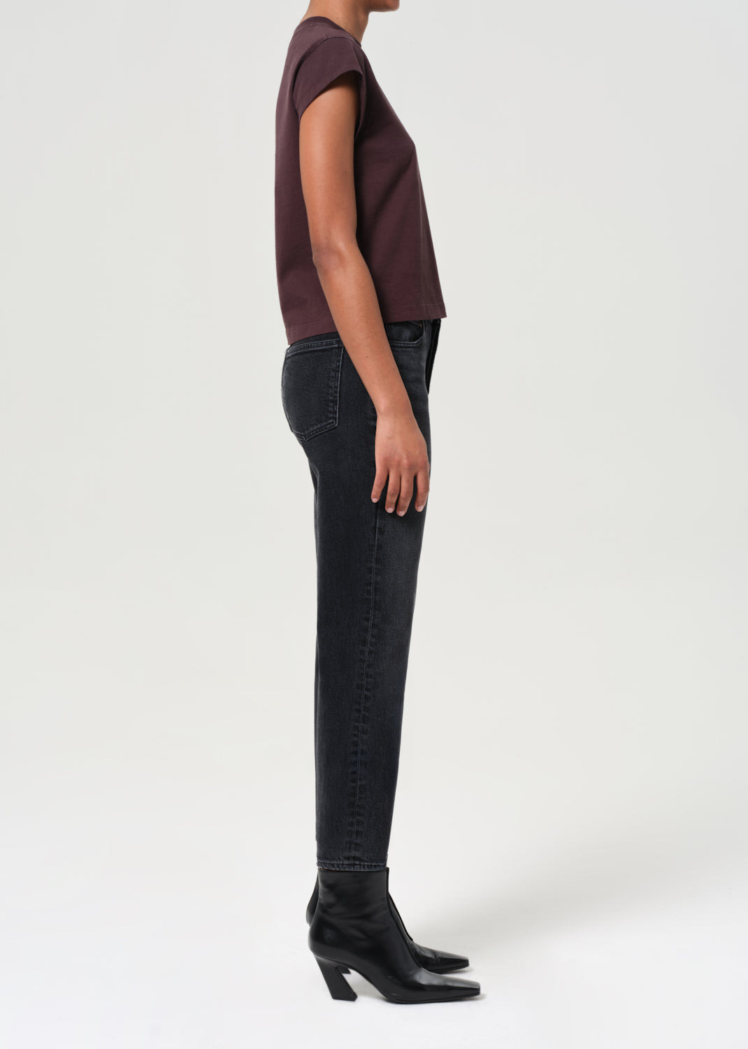 90'S PINCH WAIST CROP (COMFORT STRETCH) IN RADIUS - 4
