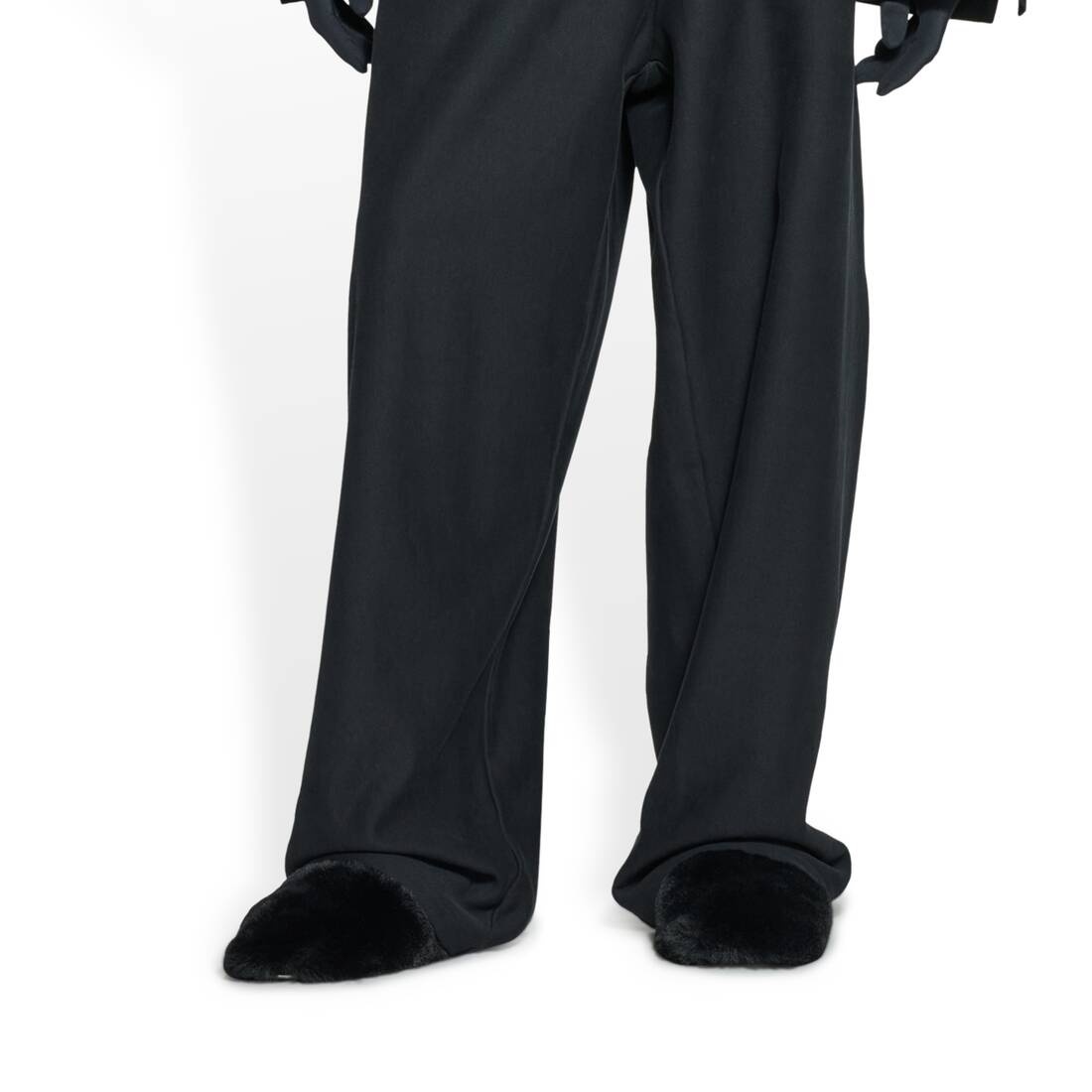 Men's Teddy Mule  in Black - 10