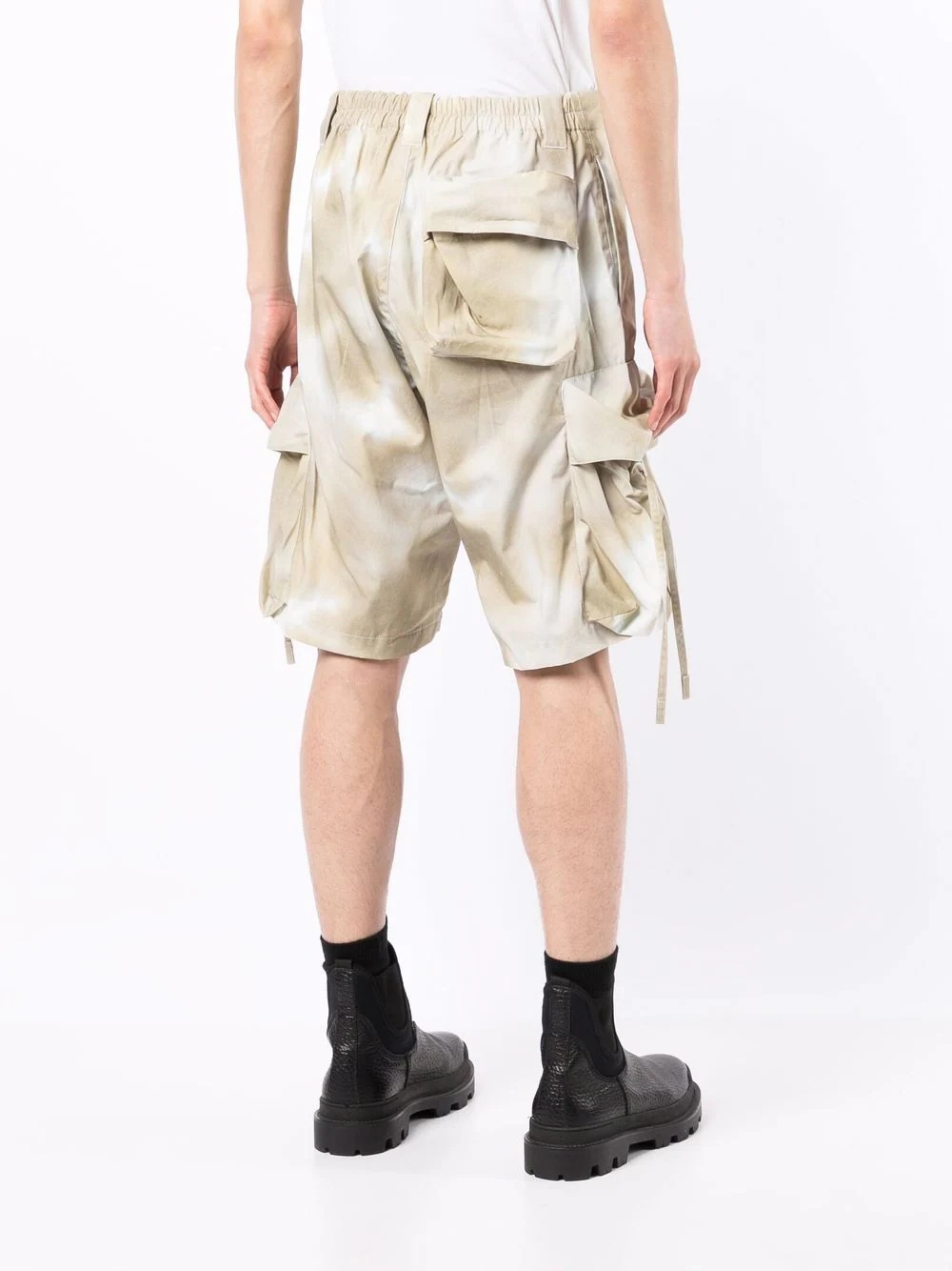 Puff wide-leg cargo shorts - 4