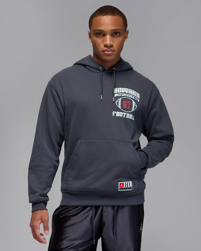 Jordan MVP x Howard University Men's Fleece Pullover Hoodie 1