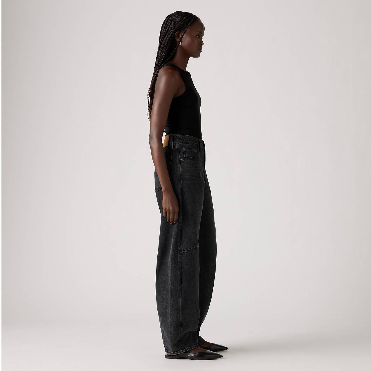 BAGGY DAD BARREL WOMEN'S JEANS - 6