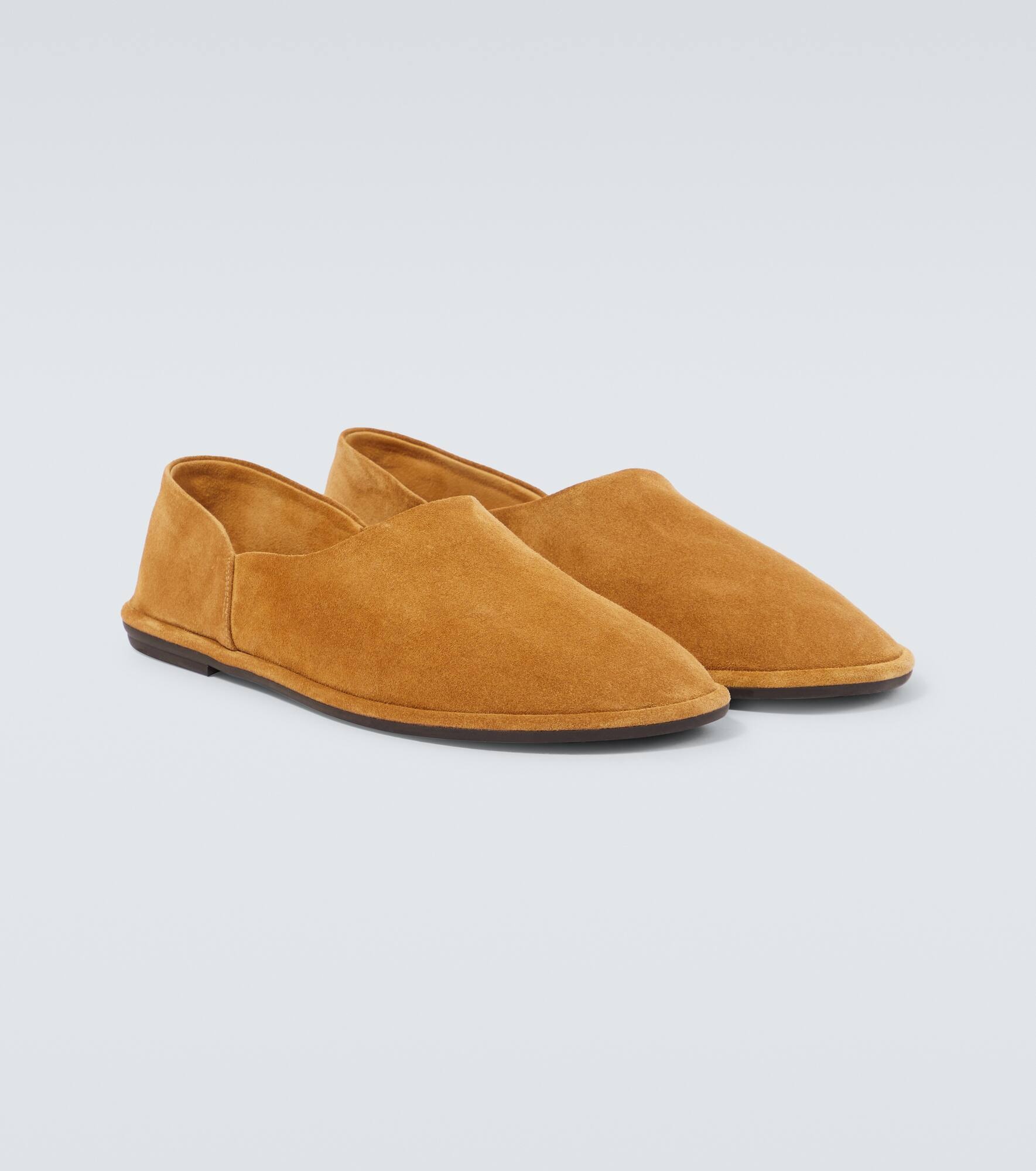 Canal suede slip-on shoes - 5