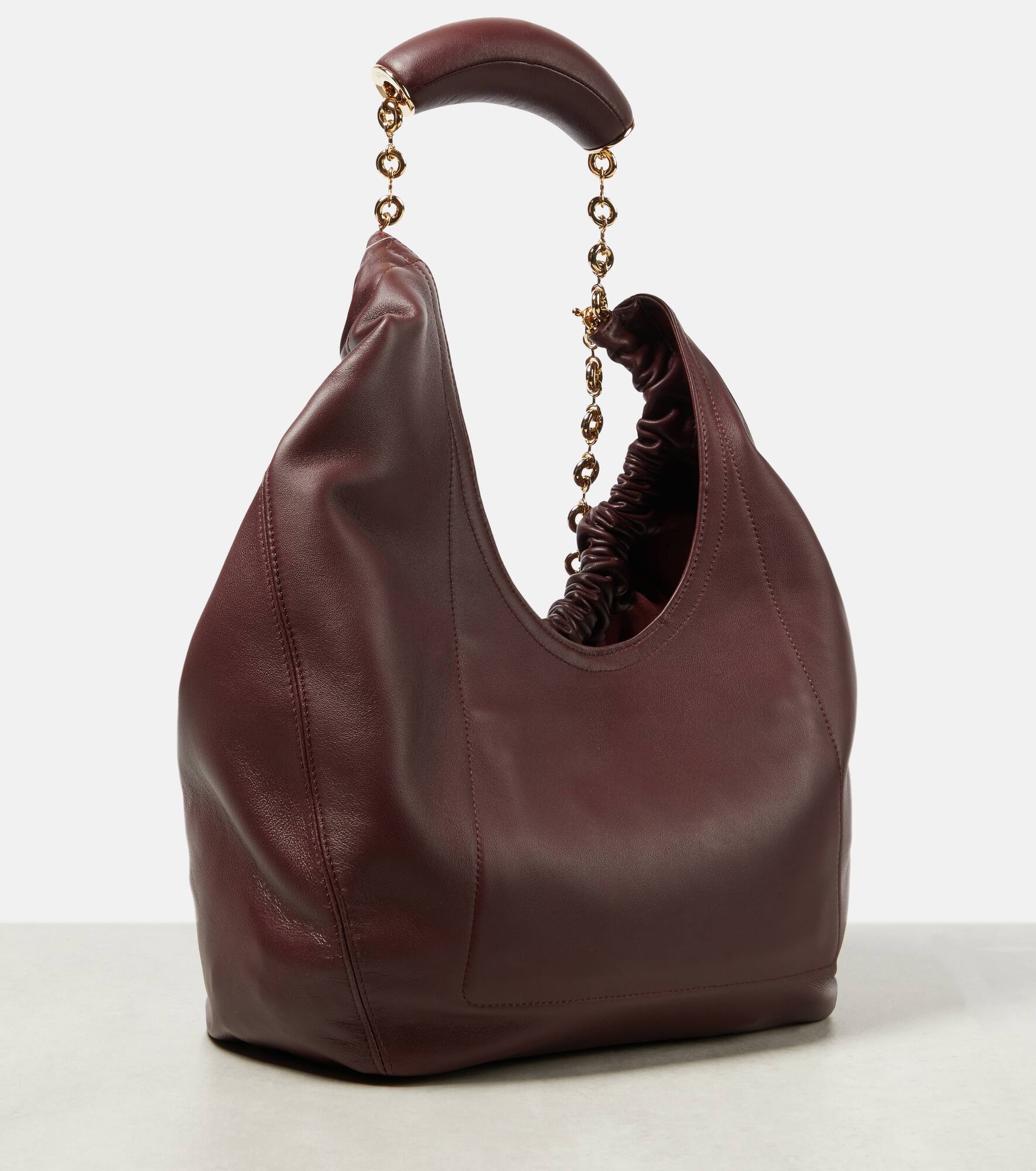 Squeeze Medium leather shoulder bag - 4