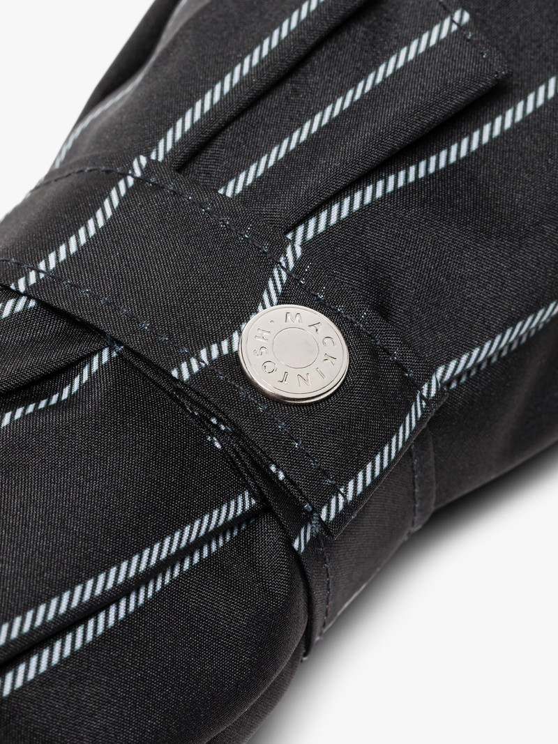 AYR BLACK & WHITE STRIPE AUTOMATIC TELESCOPIC UMBRELLA 6